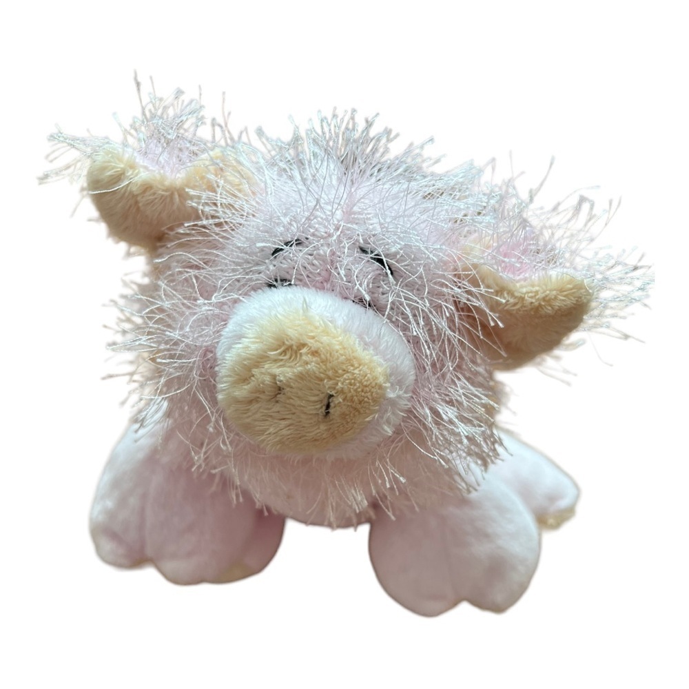 Ganz Pig Webkinz Fuzzy Pink 9”‎ no code